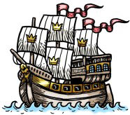 1429 Uncharted Seas Galleon wild symbol
