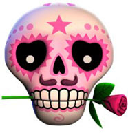 Esqueleto Explosivo slot skull symbol