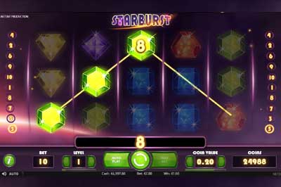 Starburst slot game