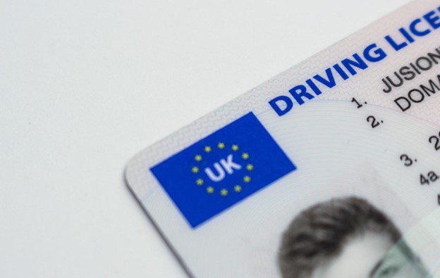 An image of a UK driving licence
